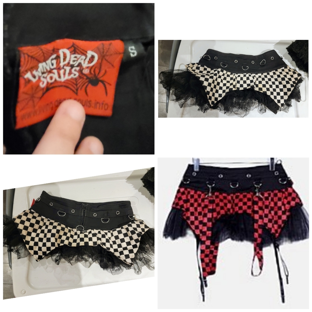 Vintage living dead souls skirt.